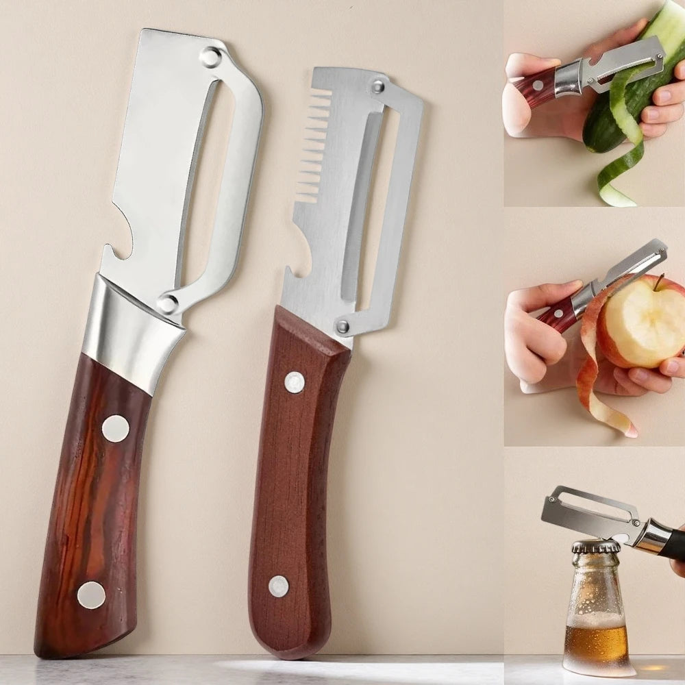 PeelX™ 2-in-1 peeler and opener