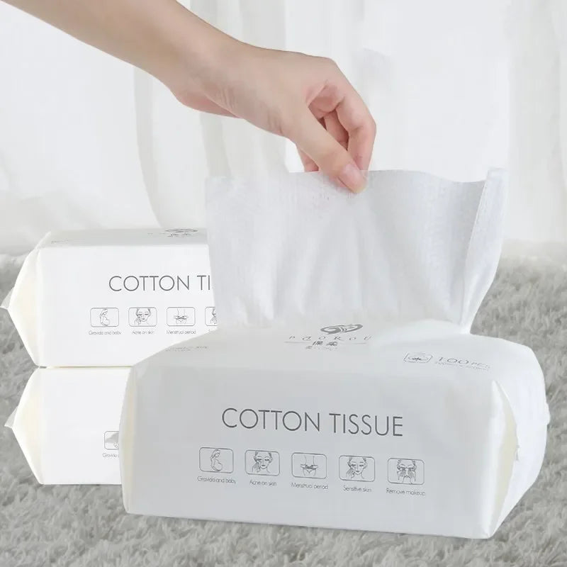 Disposable Soft Cotton Face Towels