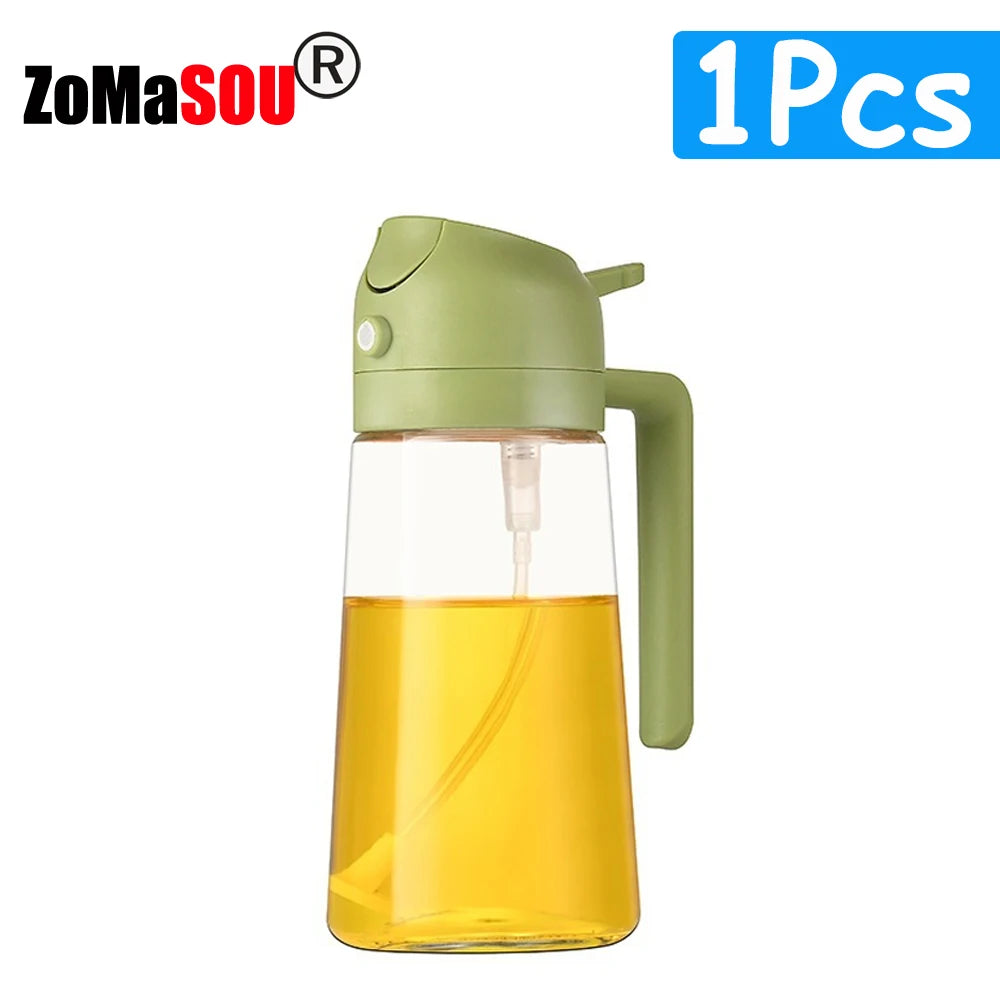 2-in-1 Oil Sprayer & Dispenser Bottle