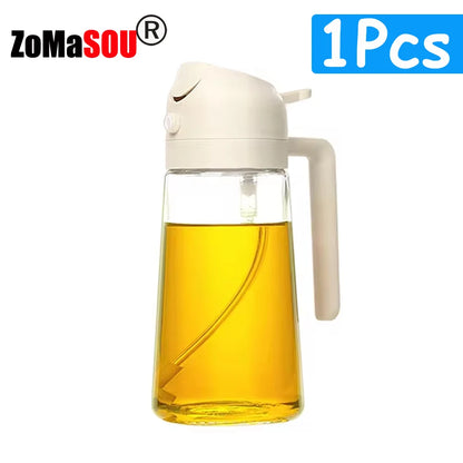 2-in-1 Oil Sprayer & Dispenser Bottle
