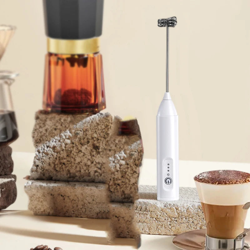 3-in-1 Electric Coffee & Milk Frother Beater
