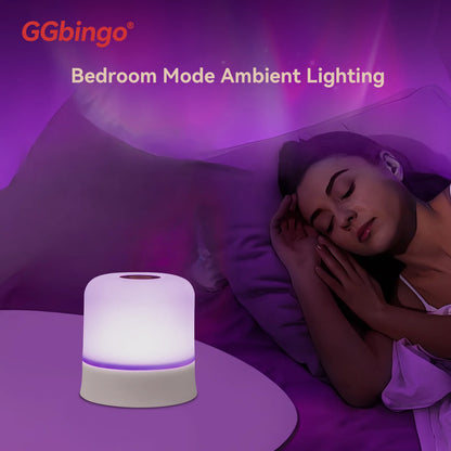 RGB Touch Night Light - 16 Colors Remote