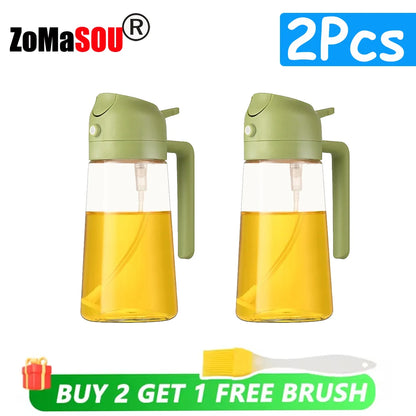 2-in-1 Oil Sprayer & Dispenser Bottle