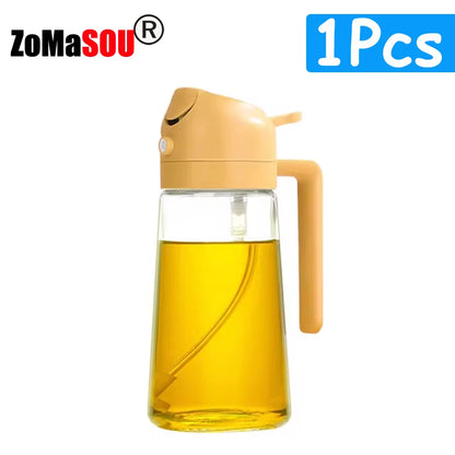 2-in-1 Oil Sprayer & Dispenser Bottle